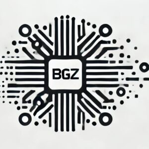 BGZ.AI Logo - AI and Tech Domain for Sale